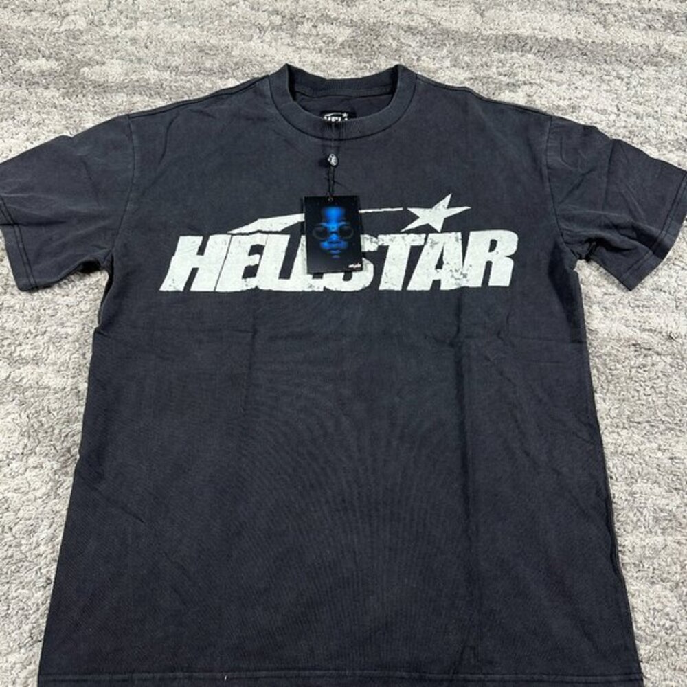 Hellstar Logo Black T-Shirt Men’s Size Large